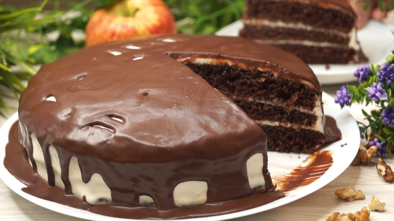 Торт "Шедевр" с незабываемым вкусом, любители сладкого и даже не любители оценят по достоинству