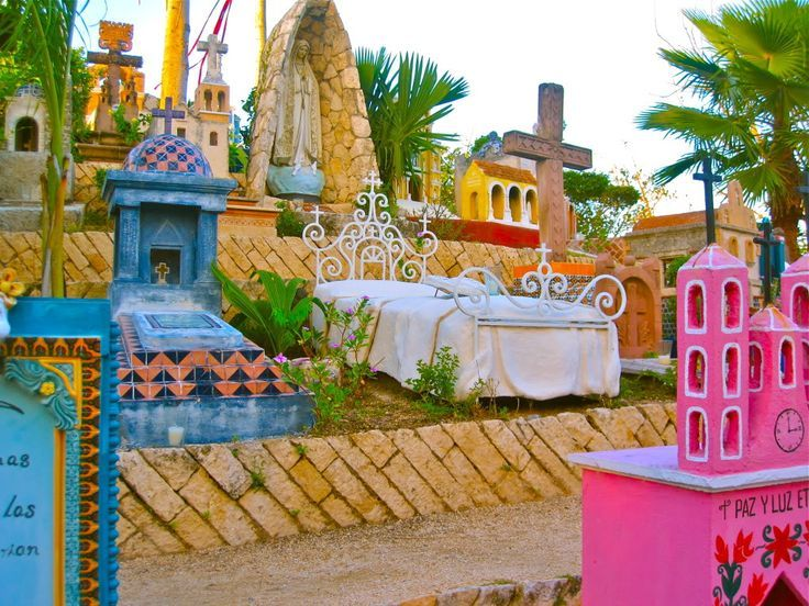 Мексиканское кладбище (фото из личного архива).