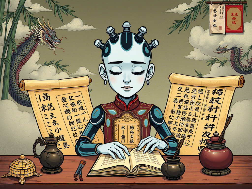 Китайская нейросеть по имени Квен объясняет смысл древнего китайского философского трактата «Дао Дэ Дзин»