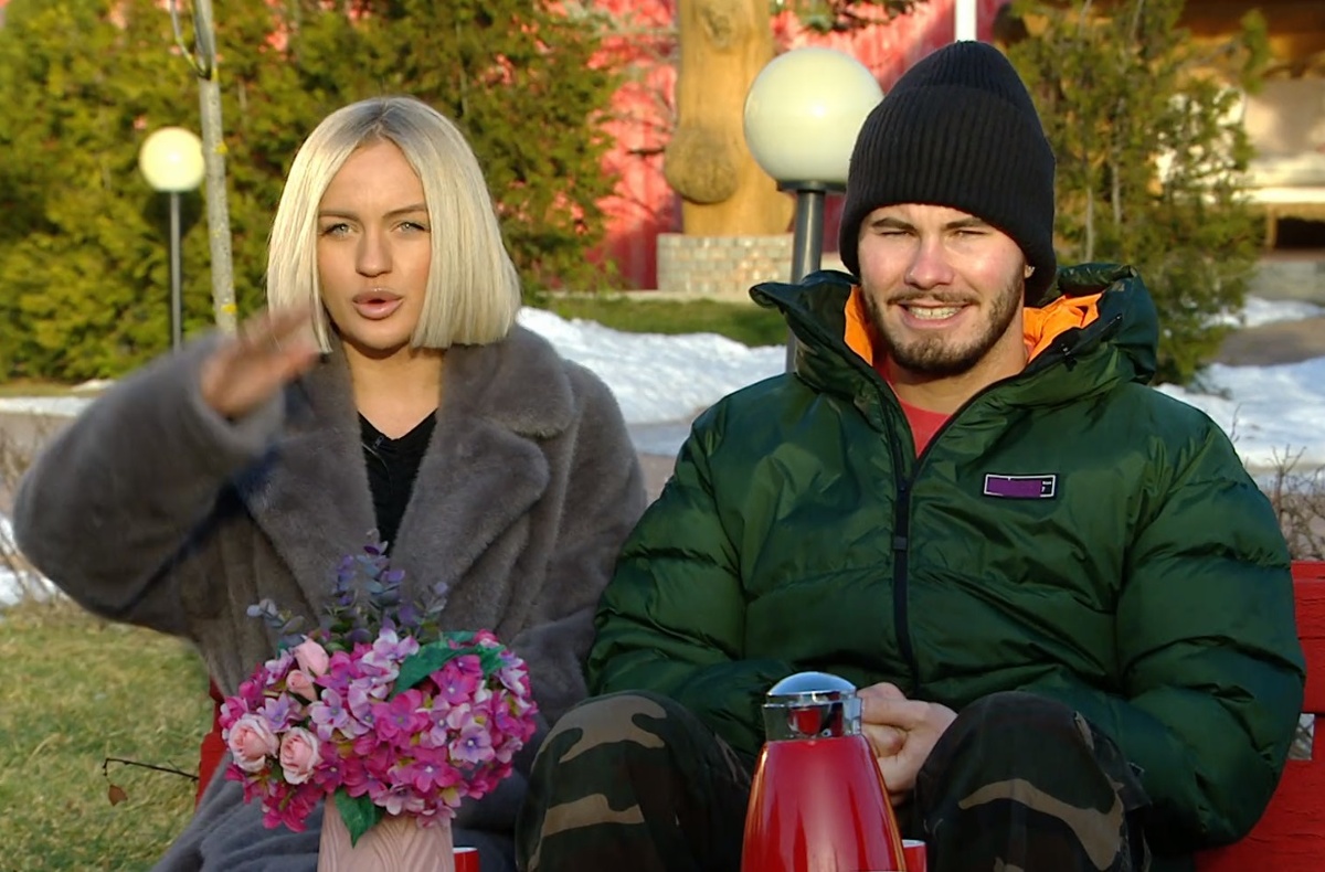 Сергей Хорошев и Элина Рахимова (фото из эфира на «Okko»)