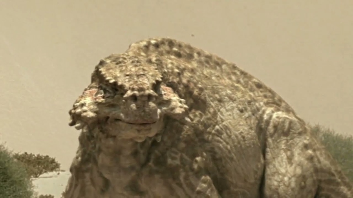 Скутозавр из «Прогулок с монстрами».