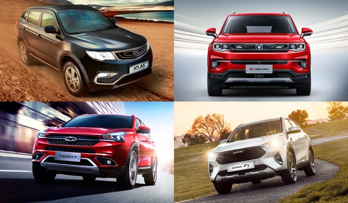 Цены на китайские автомобили