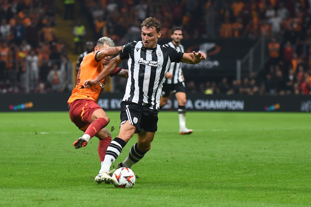    В последних трех матчах еврокубка Федор Чалов забил за ПАОК два мяча и сделал голевую передачу. / Фото: Getty Images