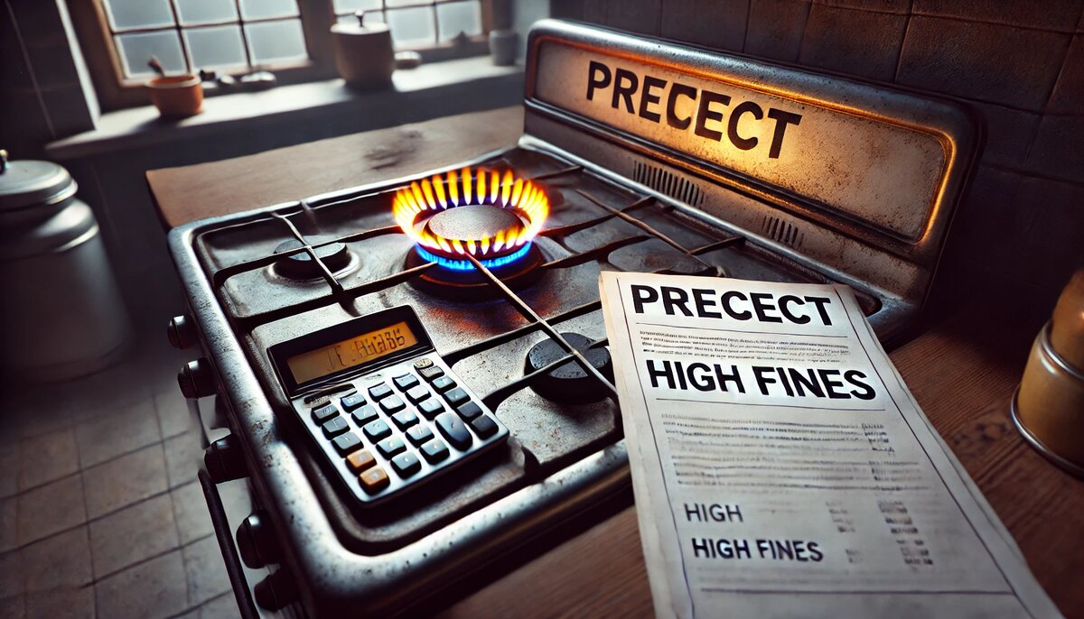 Теперь собственникам грозит штраф до 25 000 рублей за старую газовую плиту