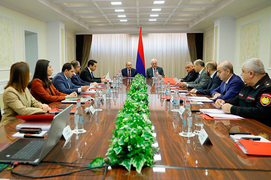 пресс-служба правительства Армении / Telegram📷Заседание Совета безопасности республики Армения, 29 января 2025 года