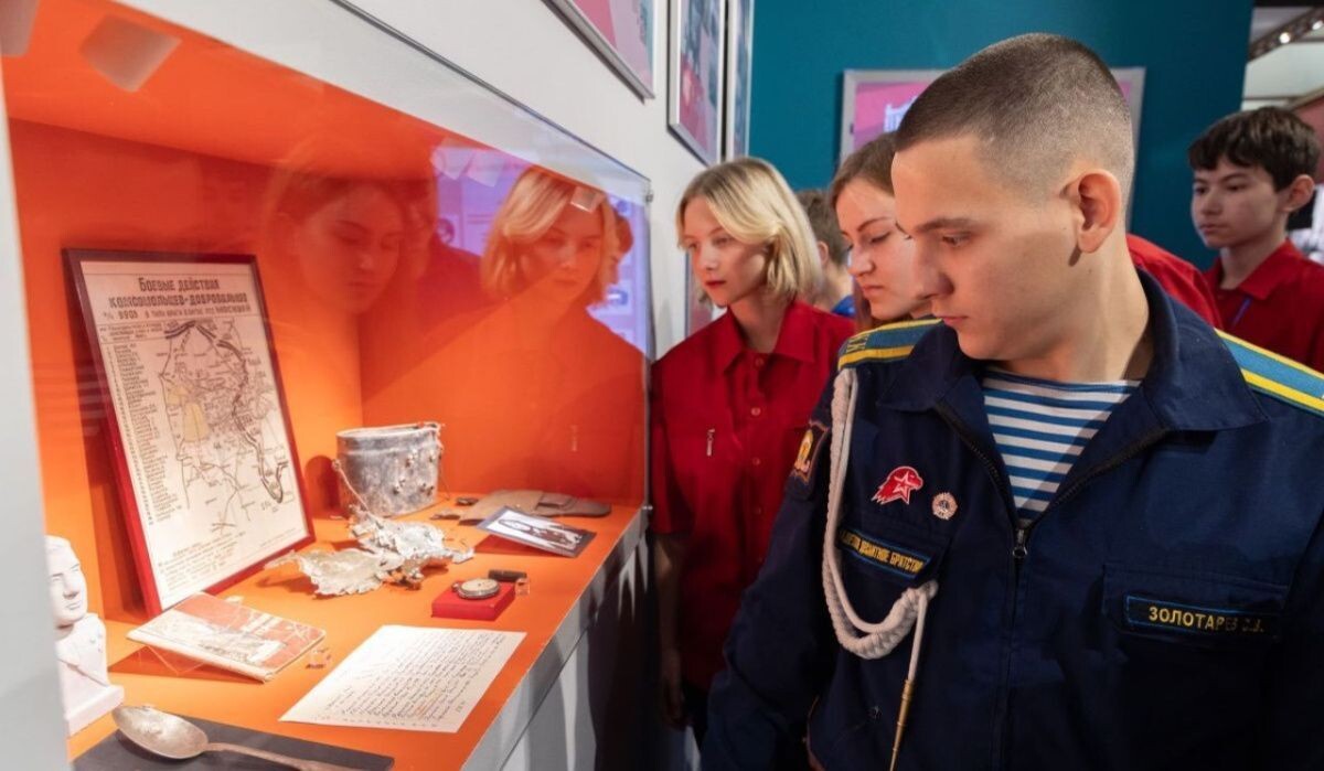     Выставка в Музее Победы. Источник: victorymuseum.ru Автор фото: Пресс-служба Музея Победы