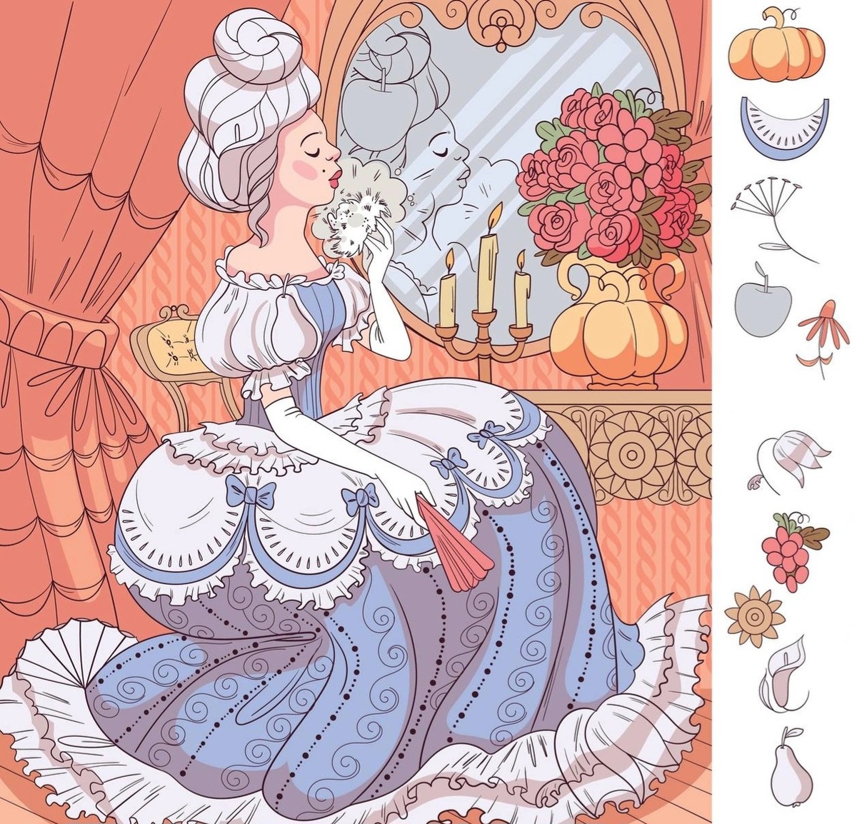 Найди предметы на картинке