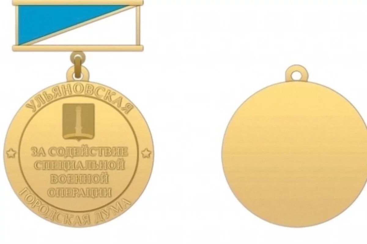    В Ульяновске утвердили нагрудный знак «За содействие СВО»