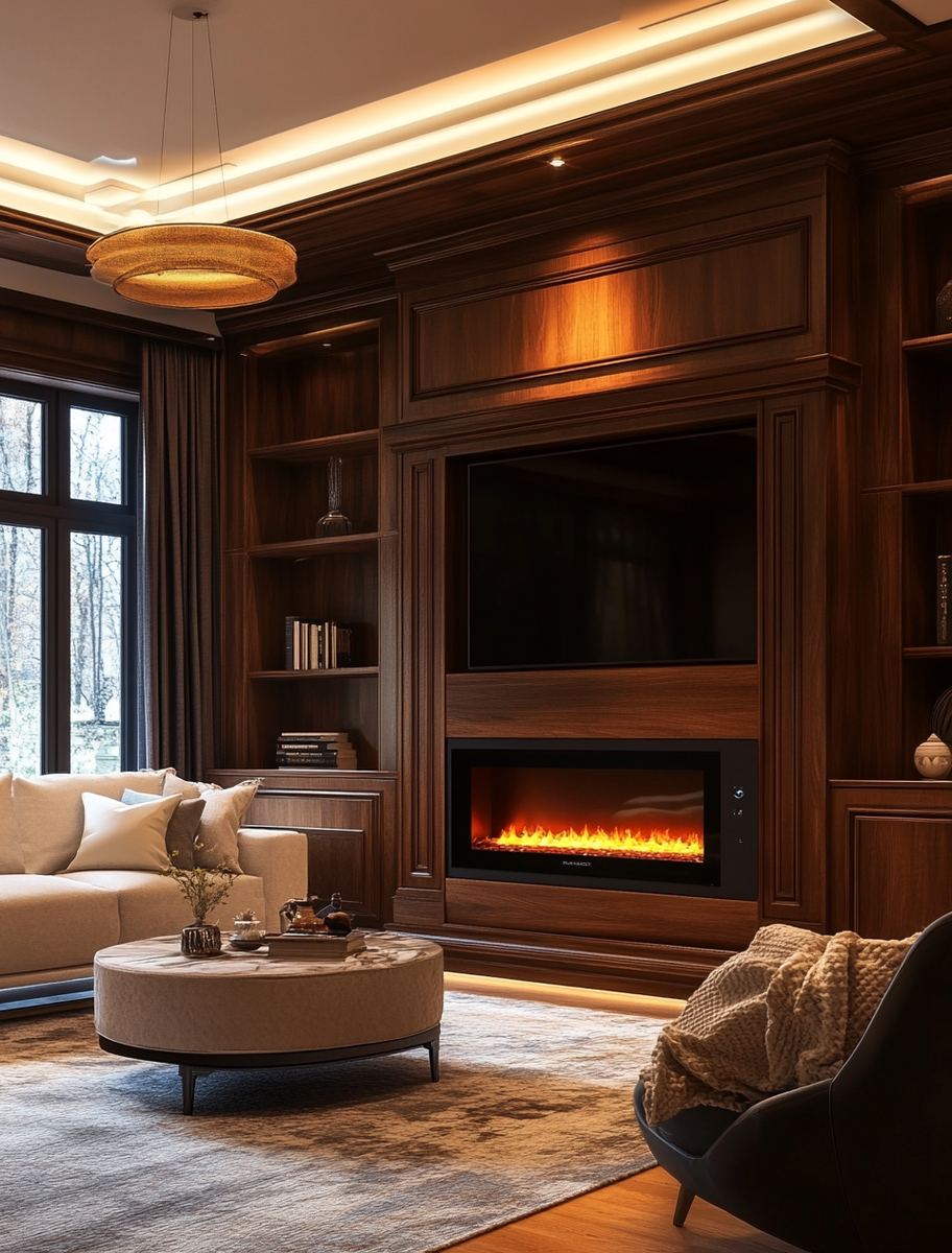    Электрокамины: секреты уютного интерьера с технологией и стилем для вашего дома Kamin