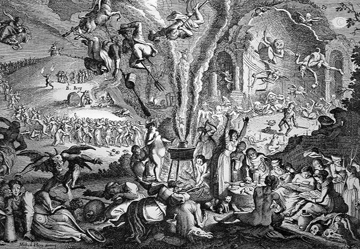 Вальпургиева ночь. Иллюстрация для статьи найдена в интернете, в свободном доступе.