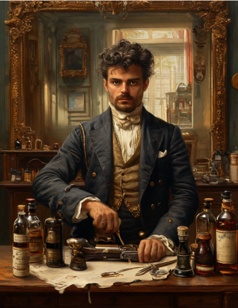 Так нейросеть представляет полкового брадобрея. По моему не очень похоже.