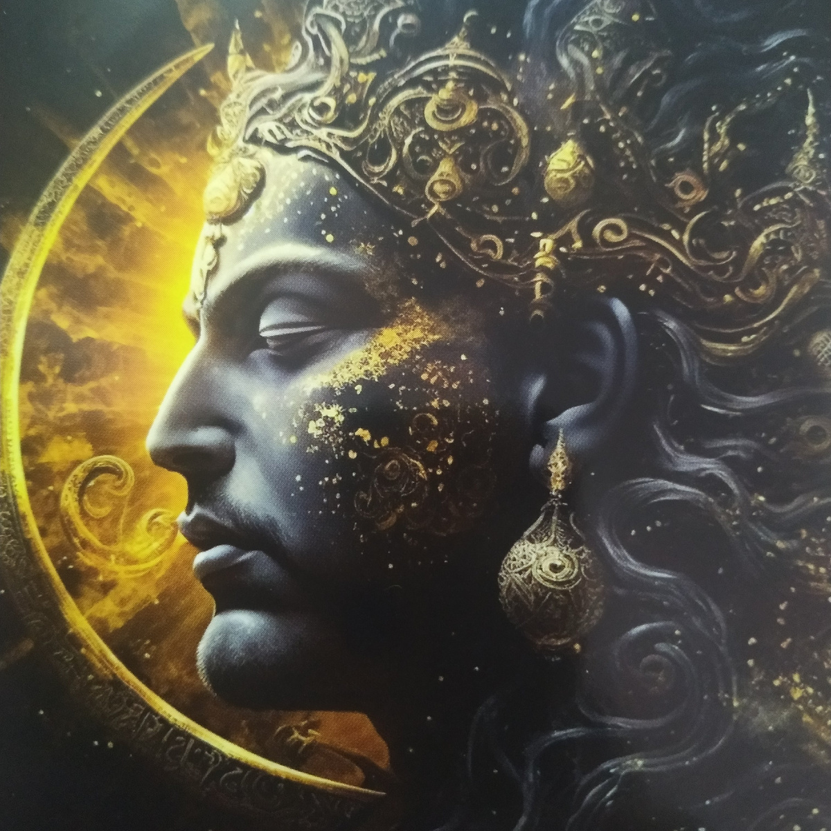 Бог Шива                                                               От его искры его энергии, рождаются миры. 