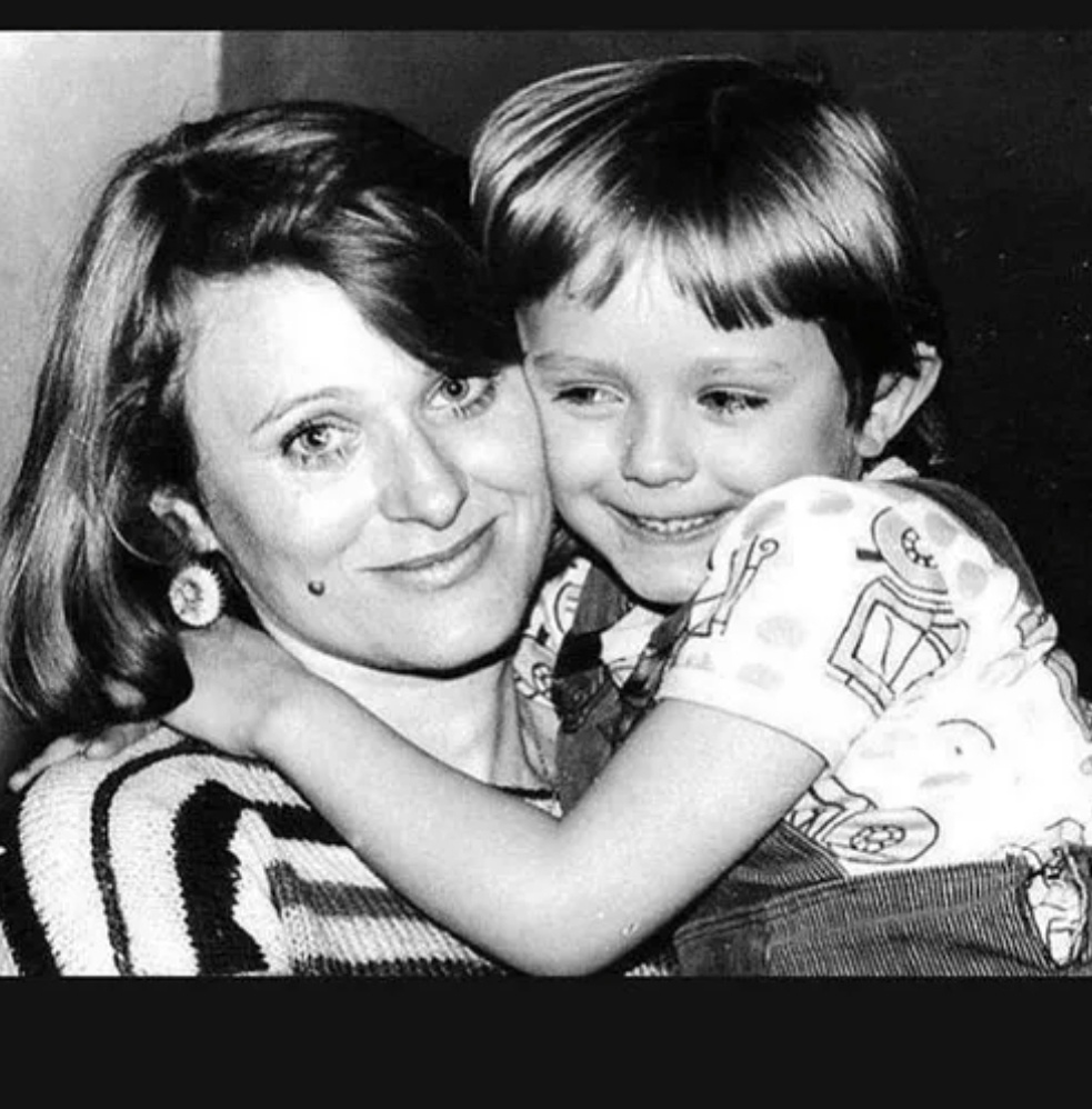 Юлия Началова с мамой