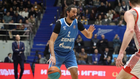    Экс-игрок НБА Алексей Швед дебютировал за "Зенит" Роман Захаров