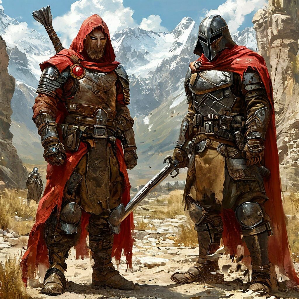 Гардариканец и Охотник за головами.