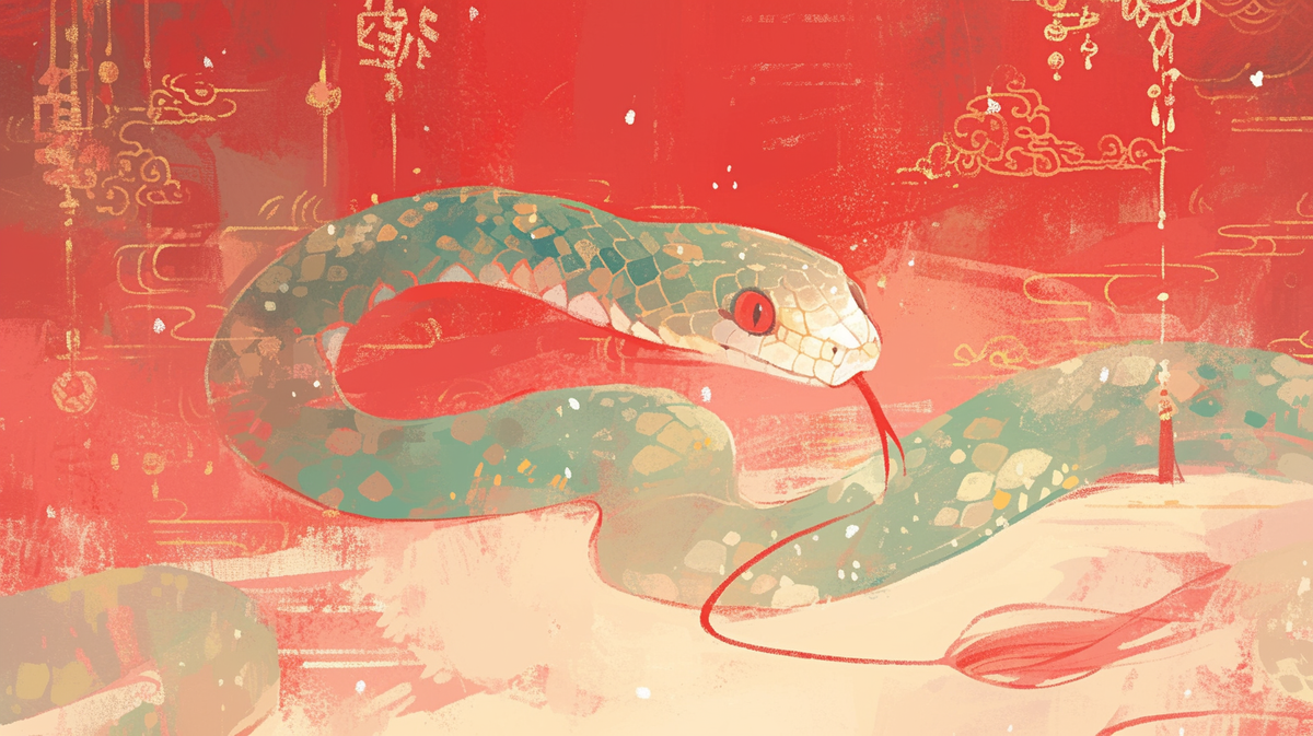 Красный — счастливый цвет китайского Нового года!