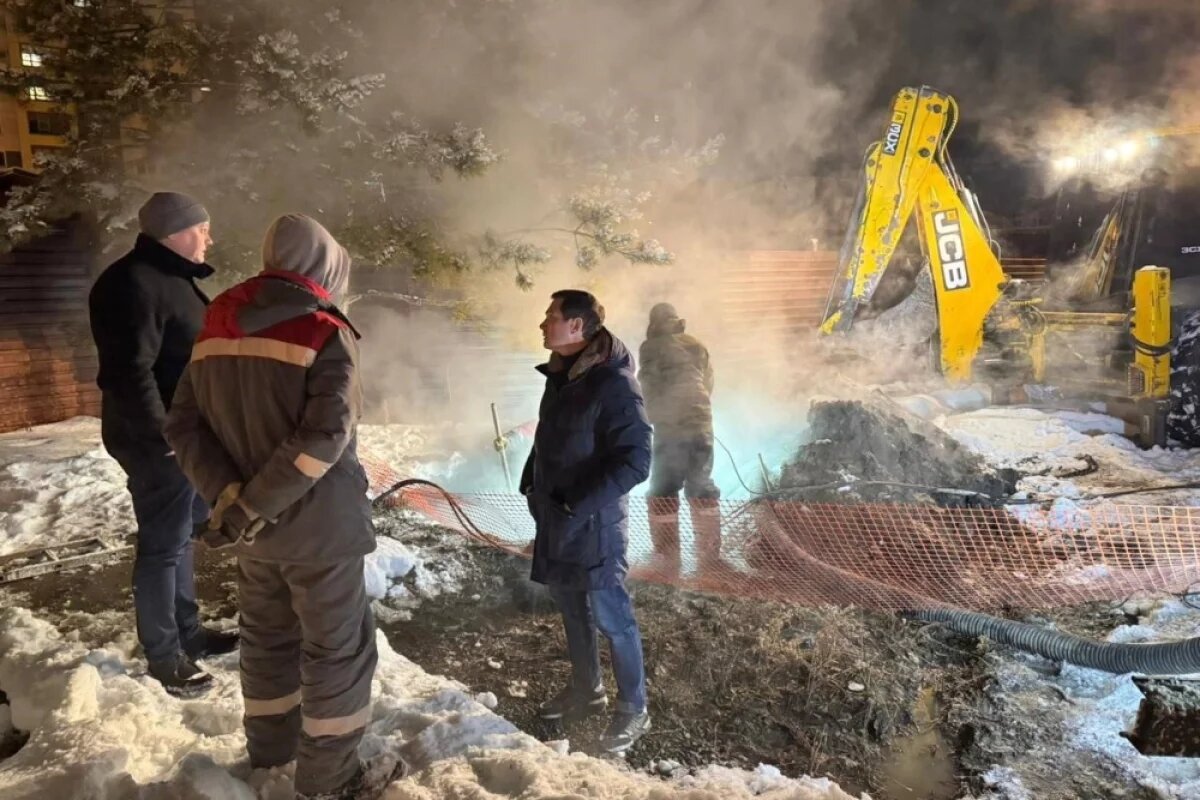    В Челябинске устранили аварию, оставившую без тепла 112 домов