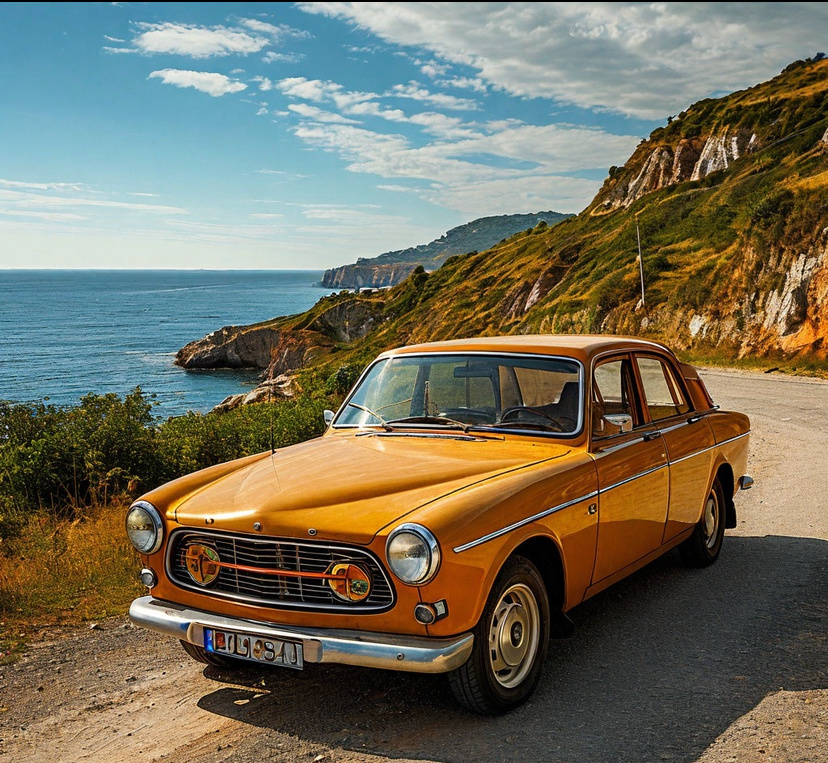 Автомобиль на котором путешествуют наши герои…