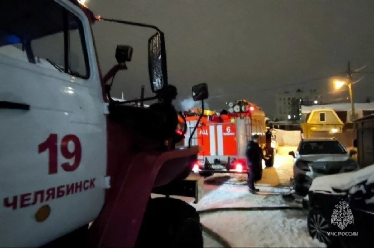    Мужчина погиб при пожаре из-за сигареты в Челябинске