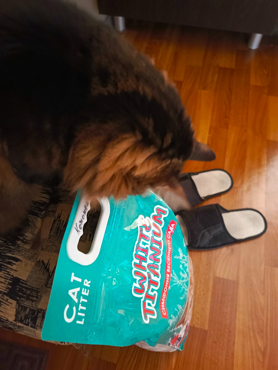 Мешок был обнюхан.