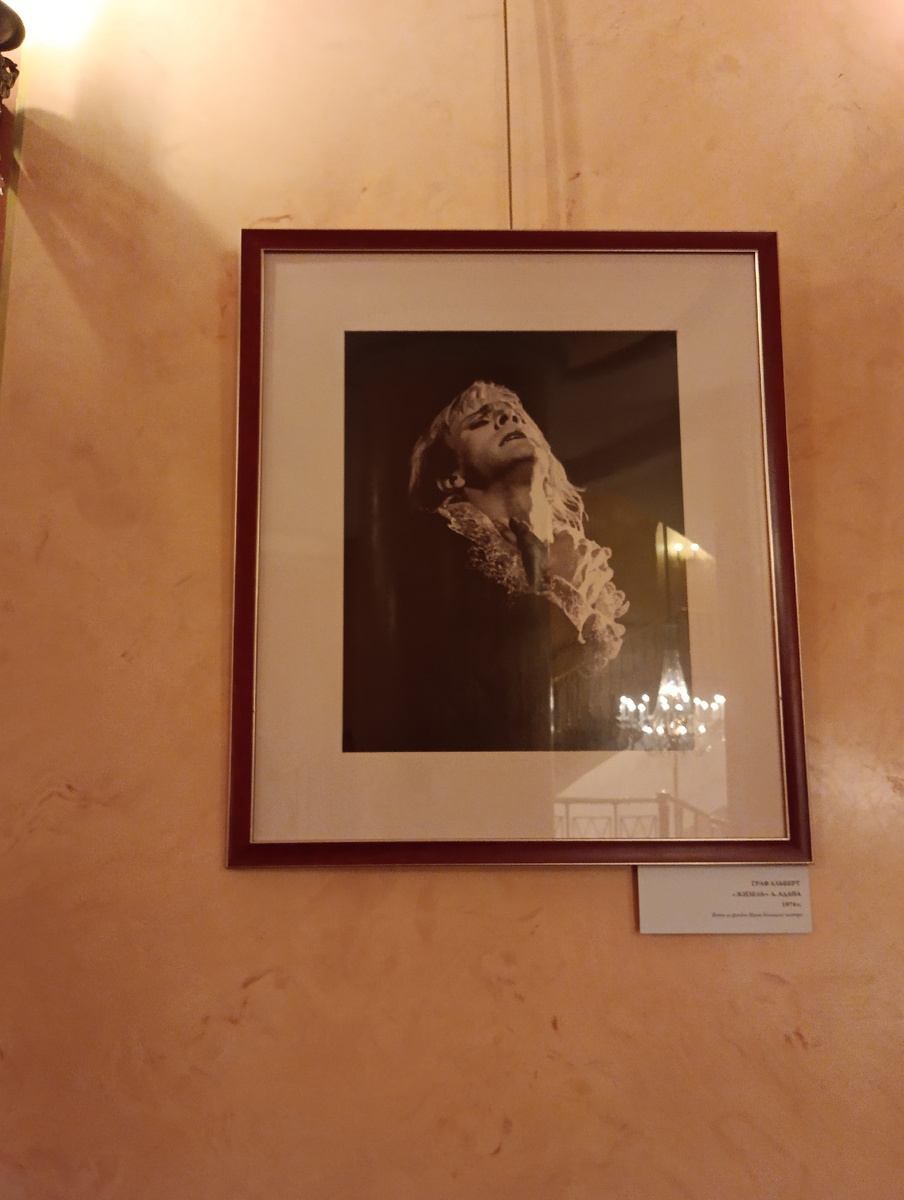 Фото автора. Фотография на выставке.