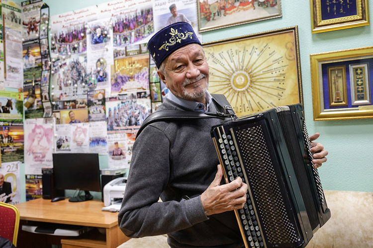    Айдар Файзрахманов: «В каждом человеке заложено природой, кем он должен быть и какую пользу принесет в этой земной жизни».   
Фото: Андрей Титов