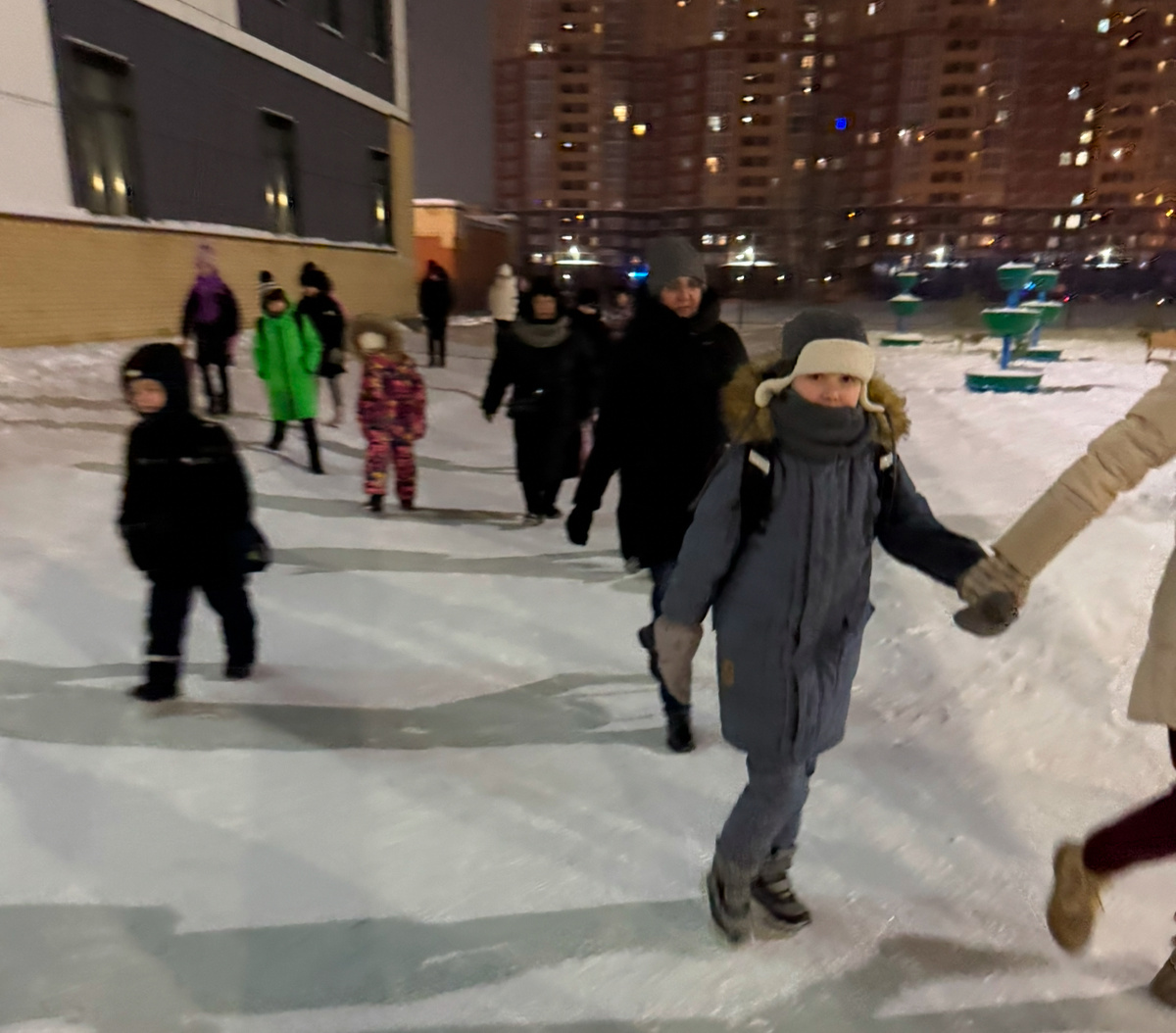 Утро Новосибирска. На "каторгу".