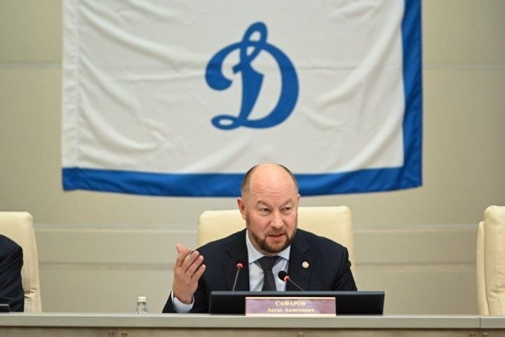 Асгат Сафаров председательствовал на пленуме «Динамо РТ». Фото: Динар Фатыхов