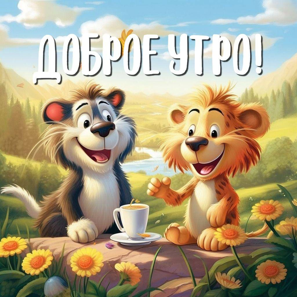Открытка с добрым утром братишка