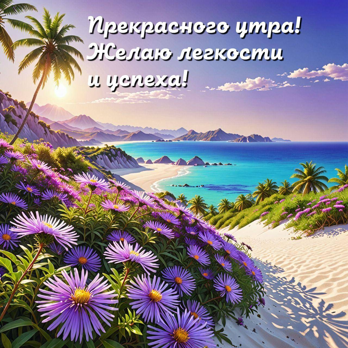 Открытка доброе утро милая моя