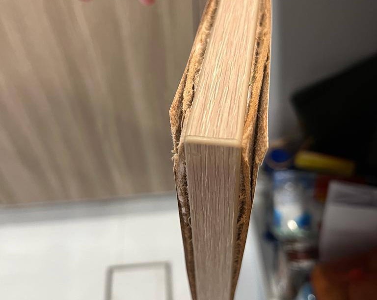 Пример фасада кухни в одной из дубайских квартир