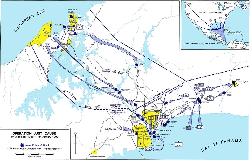    35 лет назад американцы вполне справились с задачей "Панама за три дня"