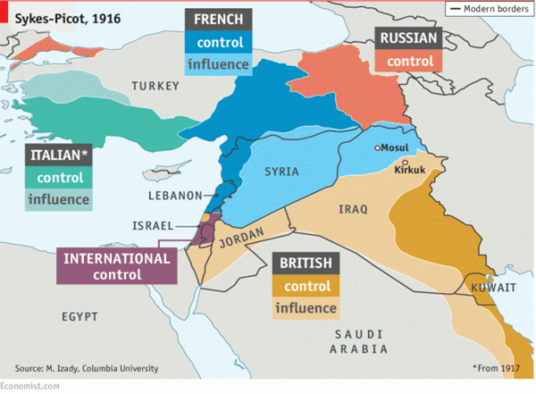 Раздел зон влияния Фото из открытого доступа