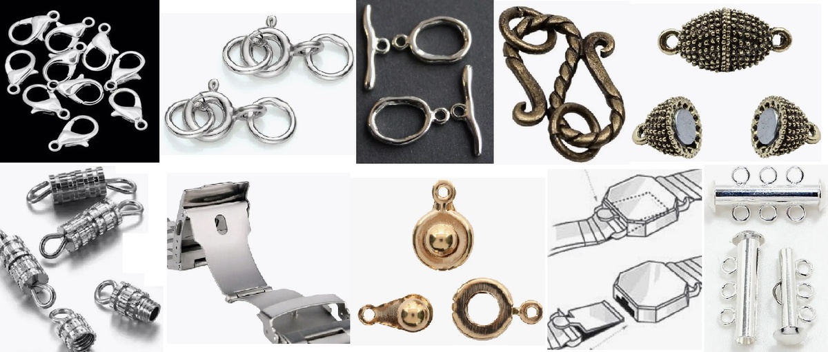 Все замочки в порядке описания