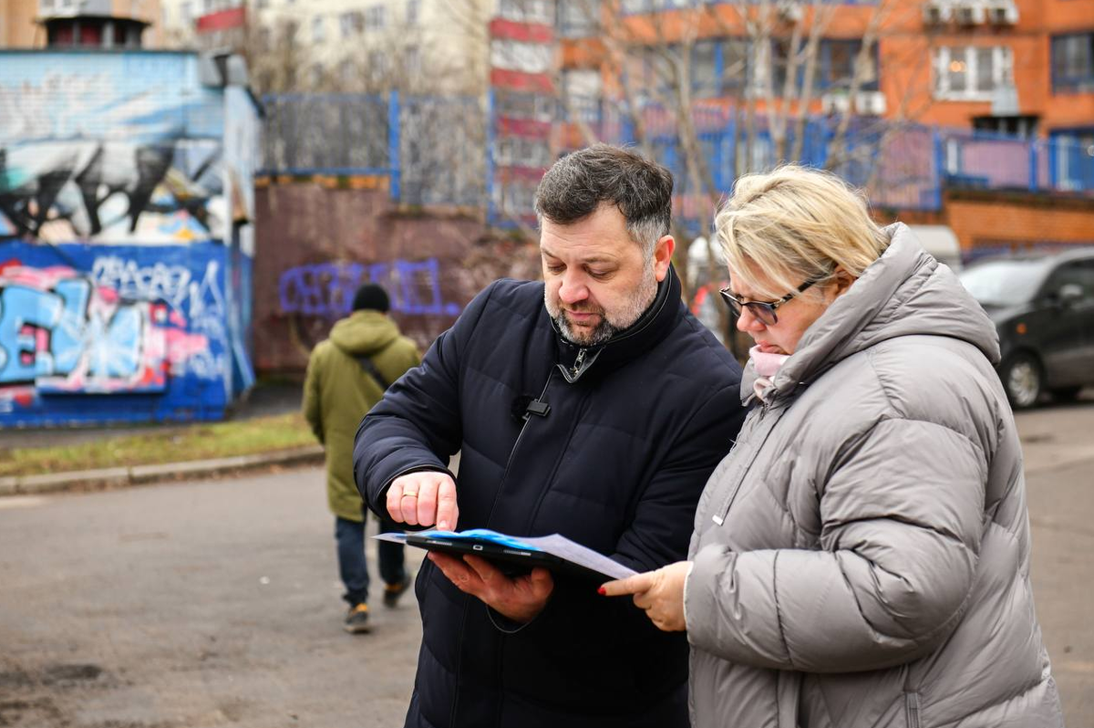 Елена Землякова и Николай Батышев. Источник: Телеграм: @zemlyakova_khimki