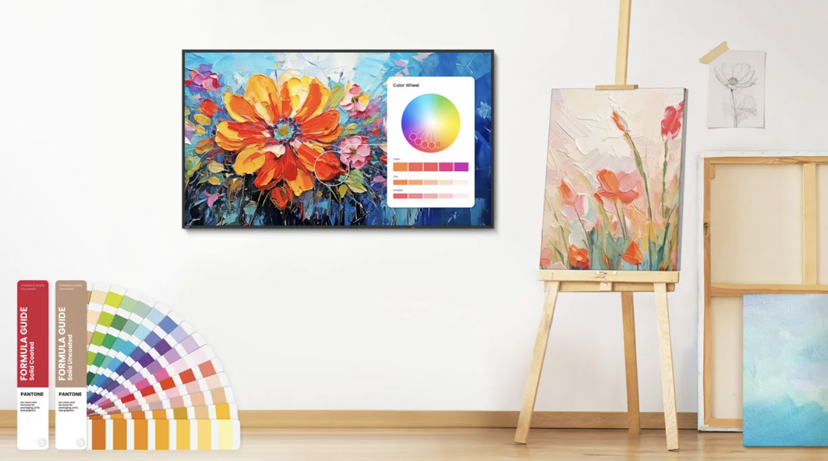 Информационная ЖК-панель BenQ Pantone® Validated