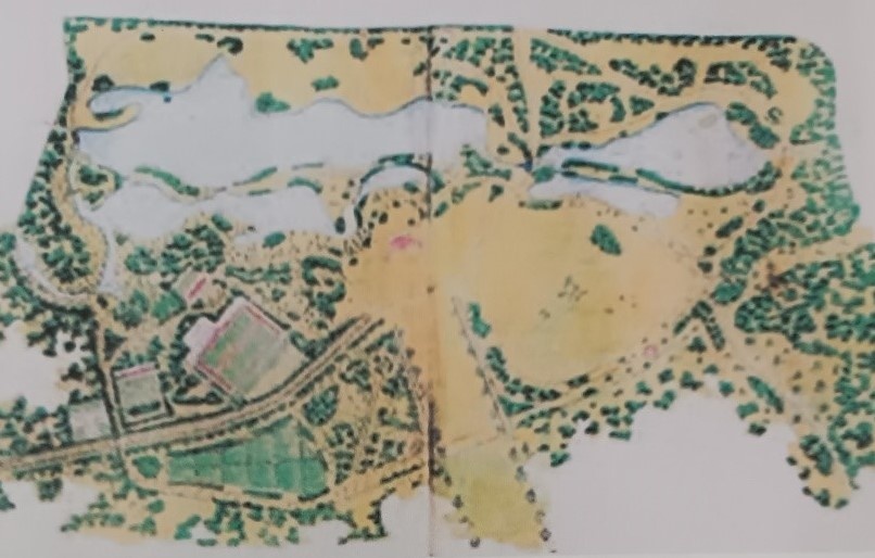 План усадьбы Григория Орлова. 1760-е гг.