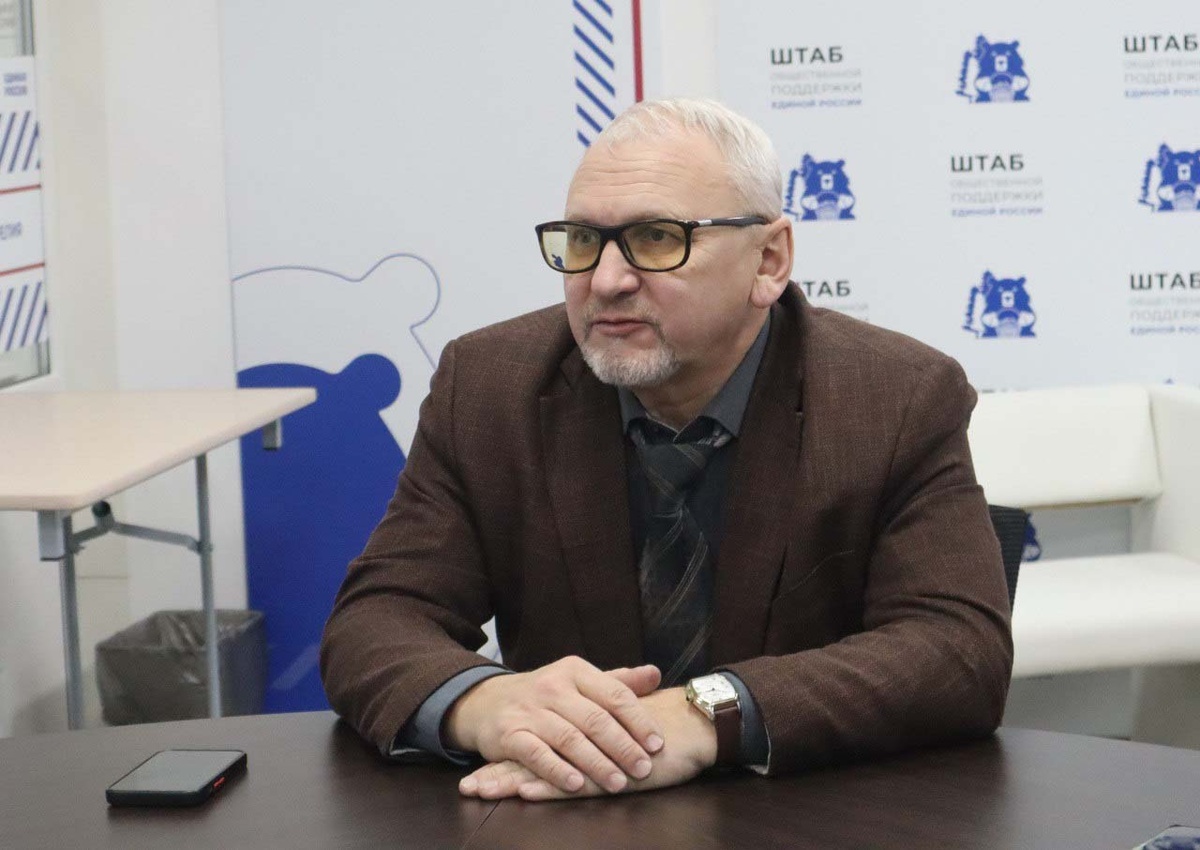    Дмитрий Егоров. Фото: Штаб общественной поддержки "Единой России"