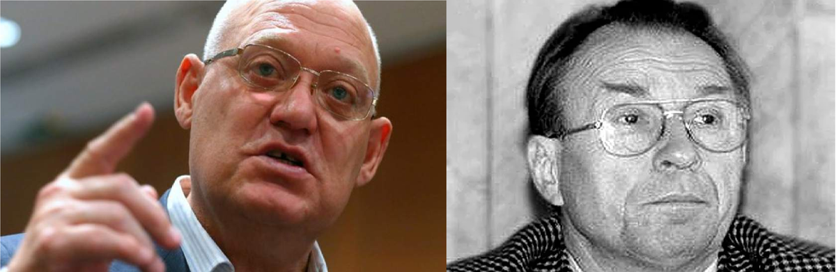 Архивное фото. (Слева Владимир Петров- справа Валентин Сыч)