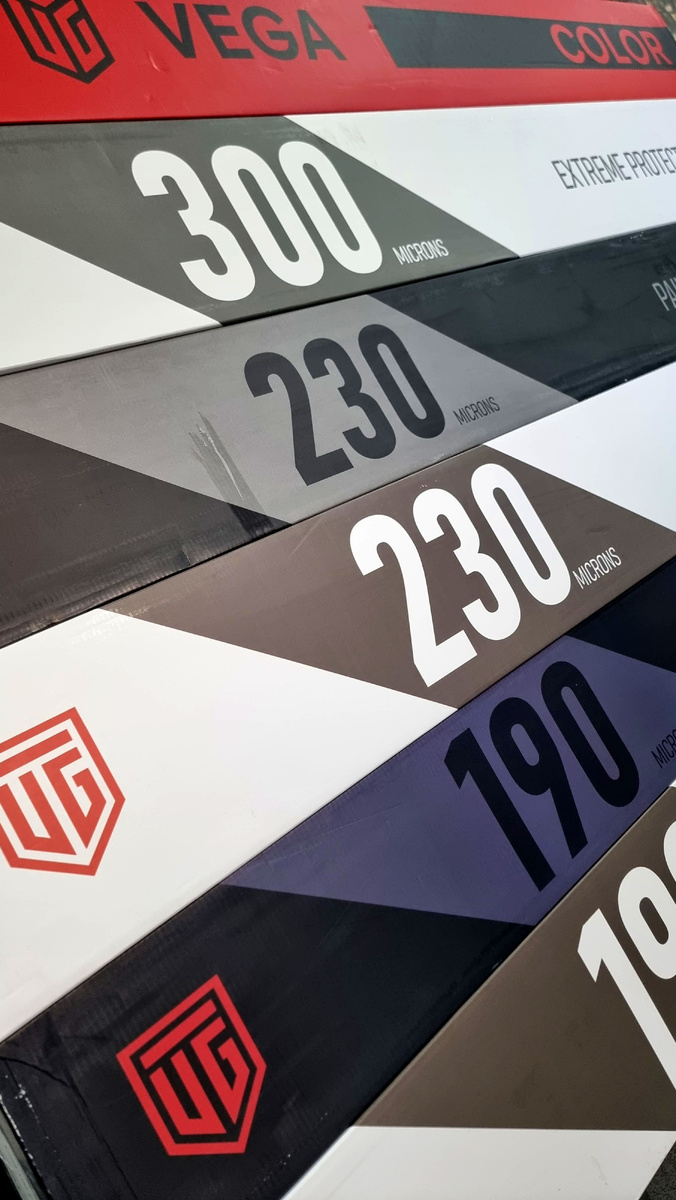 бронепленка VEGA в рулонах и коробках