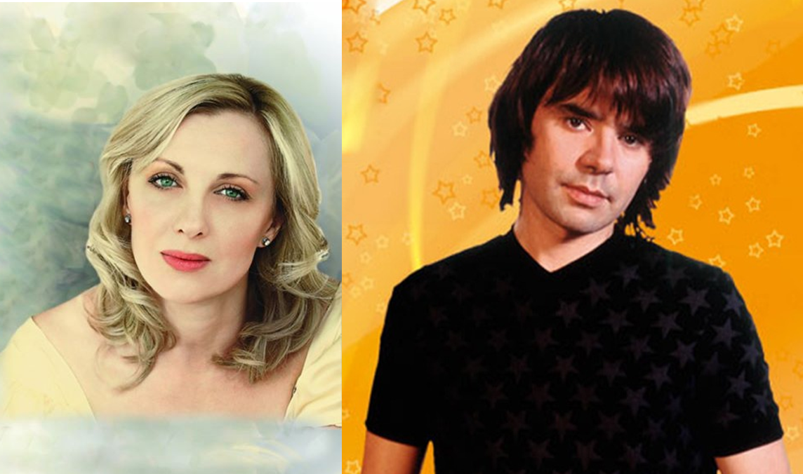 Народная артистка России Елена Яковлева и певец Евгений Осин из открытых источников сети интернет