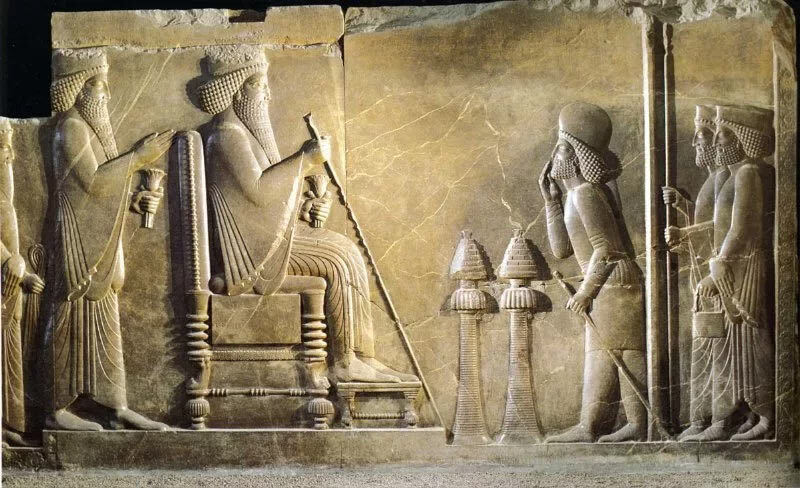 Персидская фреска