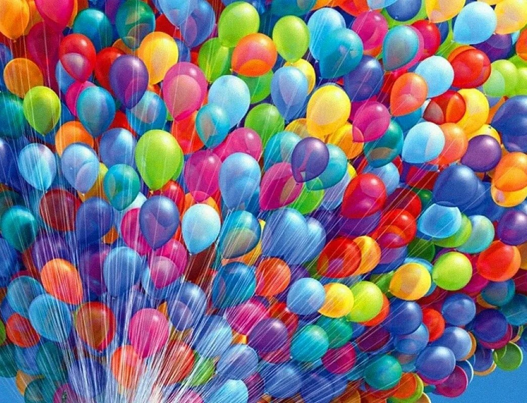 Воздушные шарики.