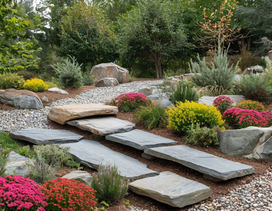 Как создать альпийскую горку или рокарий