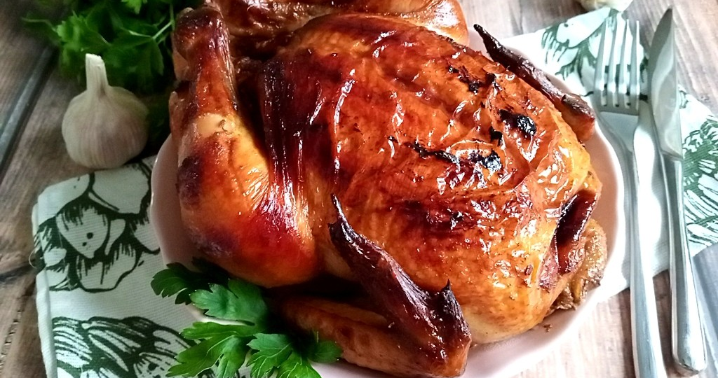 Курица в соевом соусе в духовке