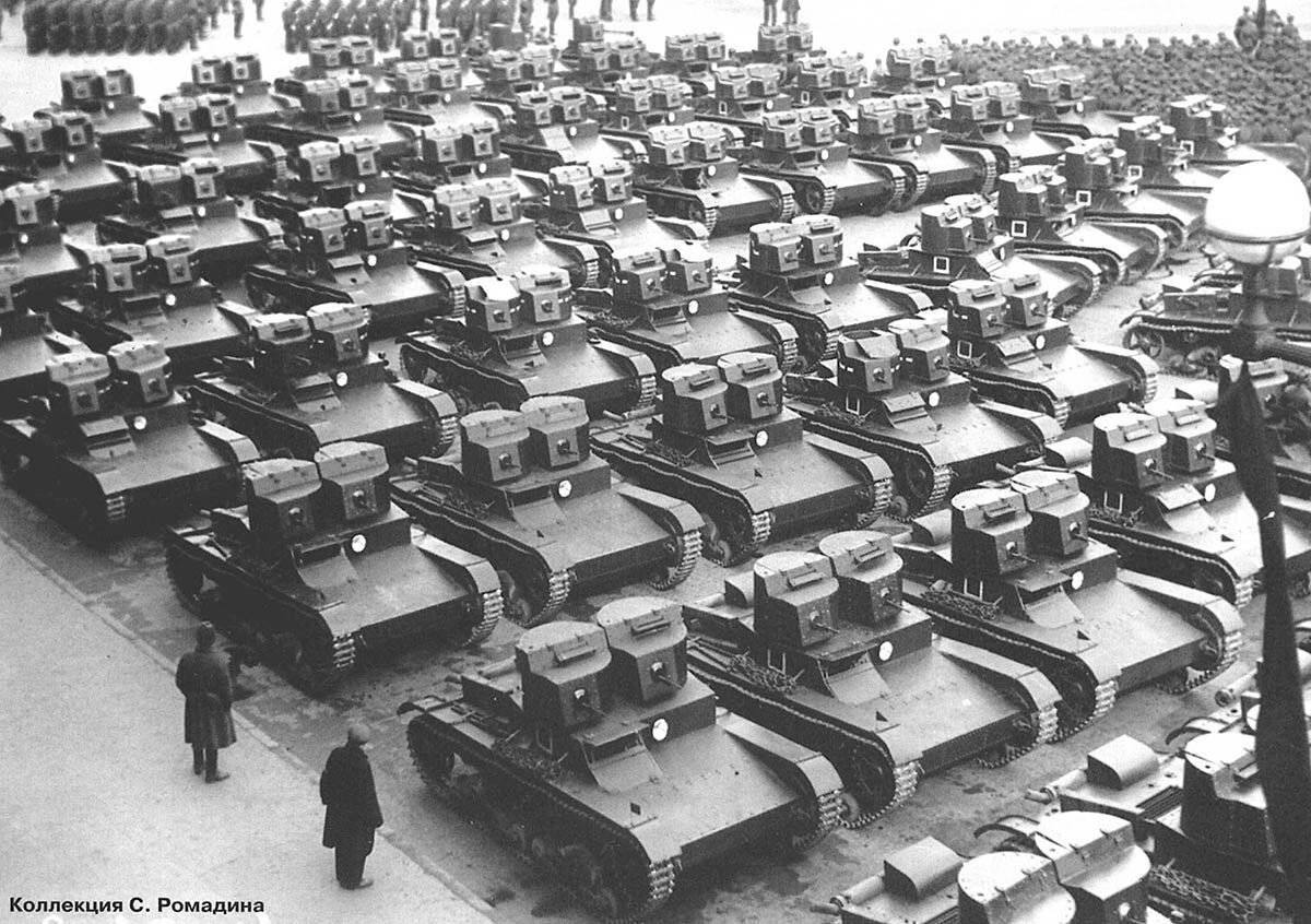 Танки Т-26 двухбашенные