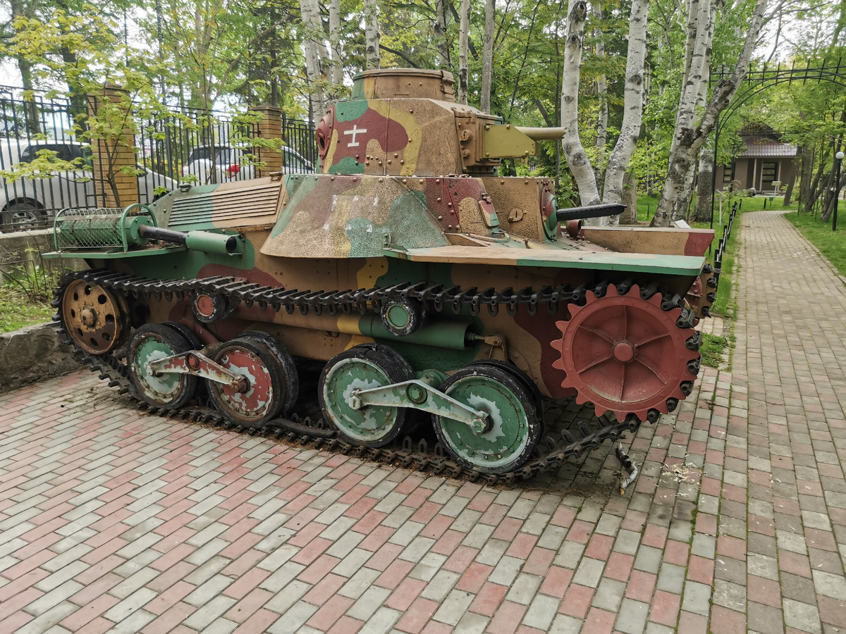 Японский танк типа 95 Ха-Го времен Второй мировой войны