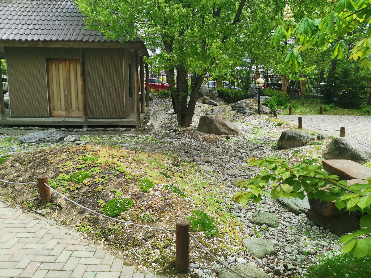 Жилище японских сахалинцев.