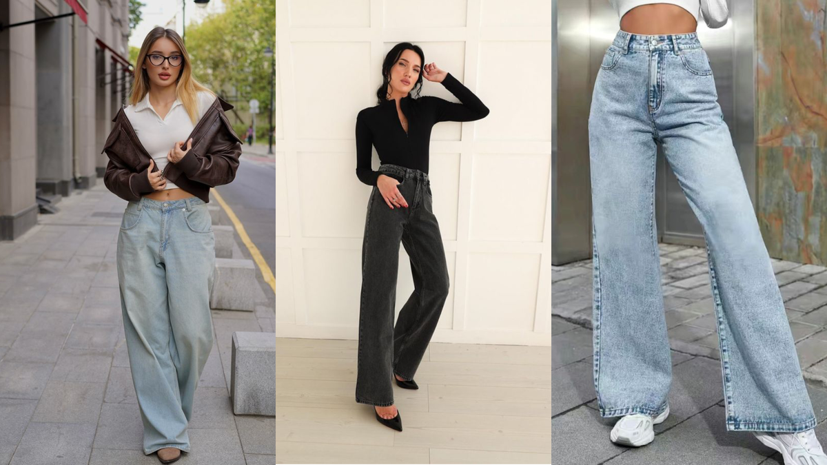 Джинсы прямого кроя – база, которая всегда в тренде