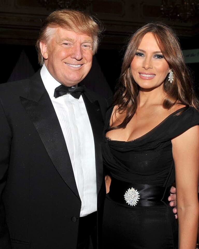 Дональд и Мелания Трамп